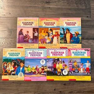 Vintage First Printing Apple Paperbacks Sleepover Friends